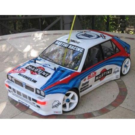 Delta Plastik Carrozzeria 1:10 Lancia Delta 190mm Trasparente - NI0200+dec